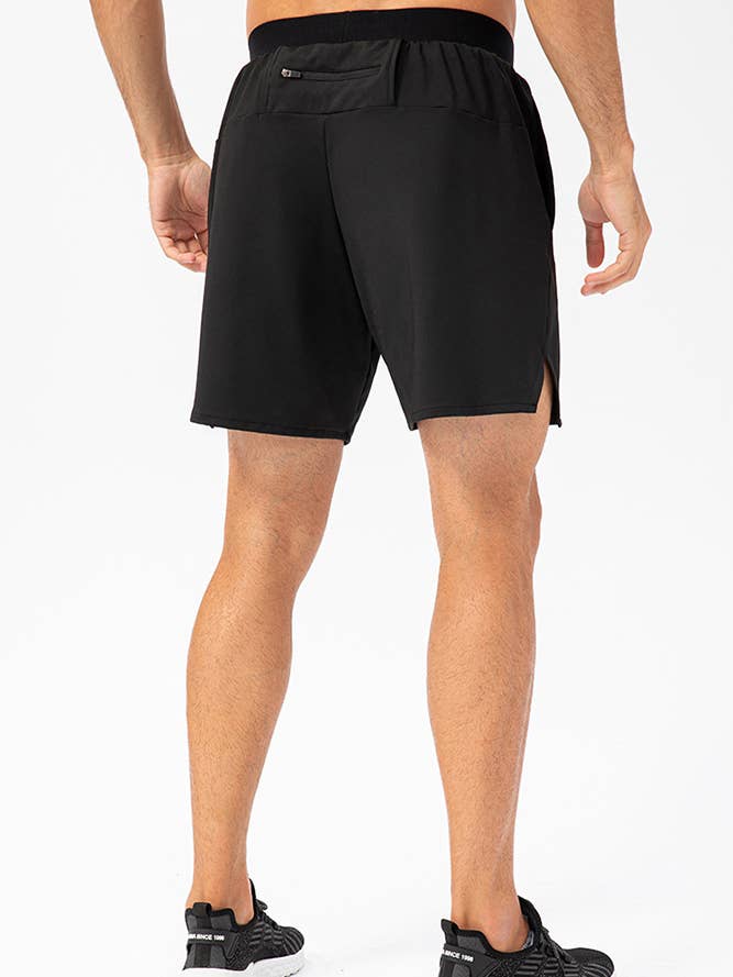 UNISHE - Wholesale Athletic Shorts - Men's - Running Training Men's Quick Dry Gym Shorts YYL010