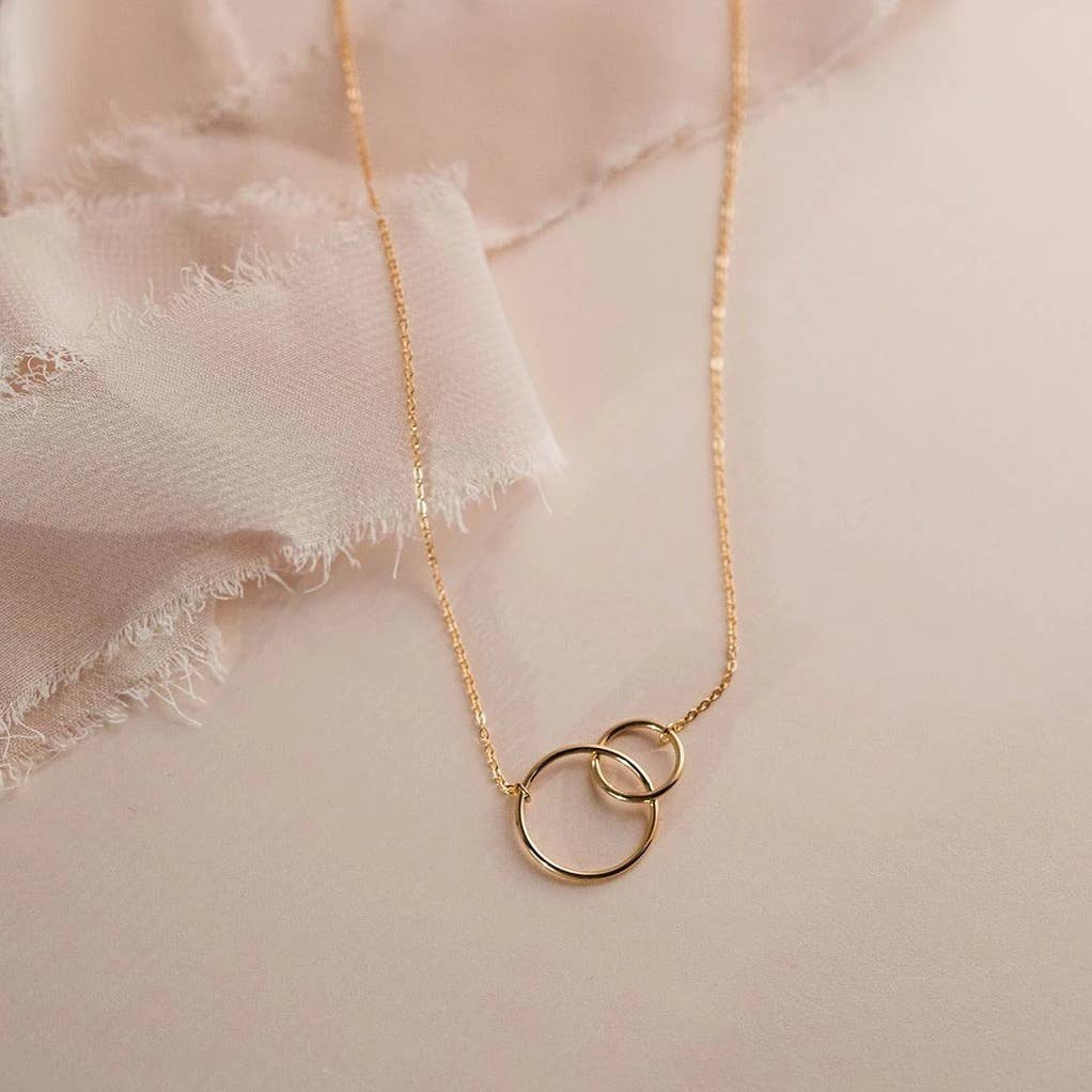 Ofina Jewelry - Wholesale Pendant/Charm Necklace - Circle Duo Necklace1