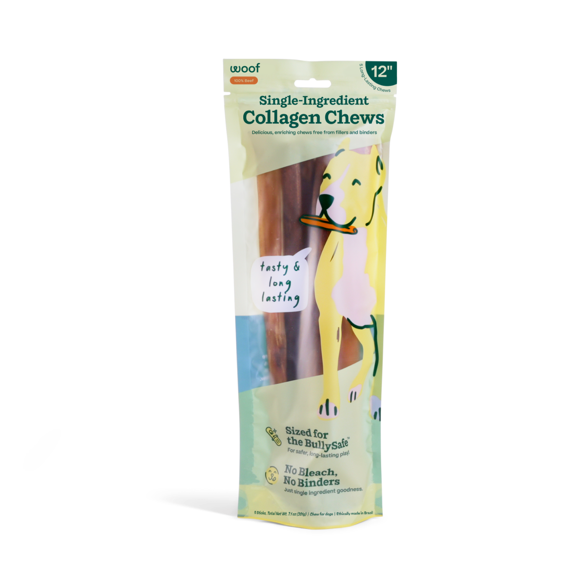 Woof - Wholesale Pet Treats - Dog - BullySafe Chews - Pure Collagen2