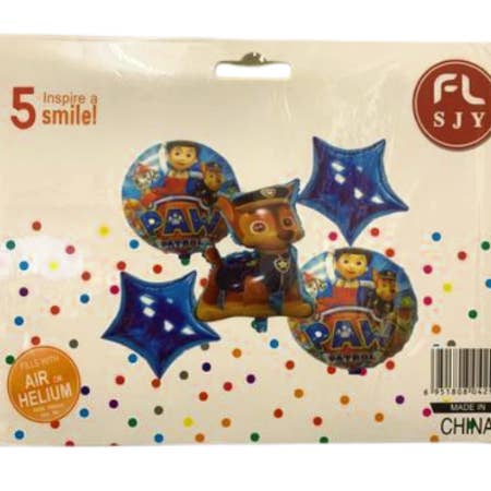 My Wholesale Warehouse - Wholesale Balloon - Large 5pc Happy Birthday Cartoons Character Balloons - 28 Options!18