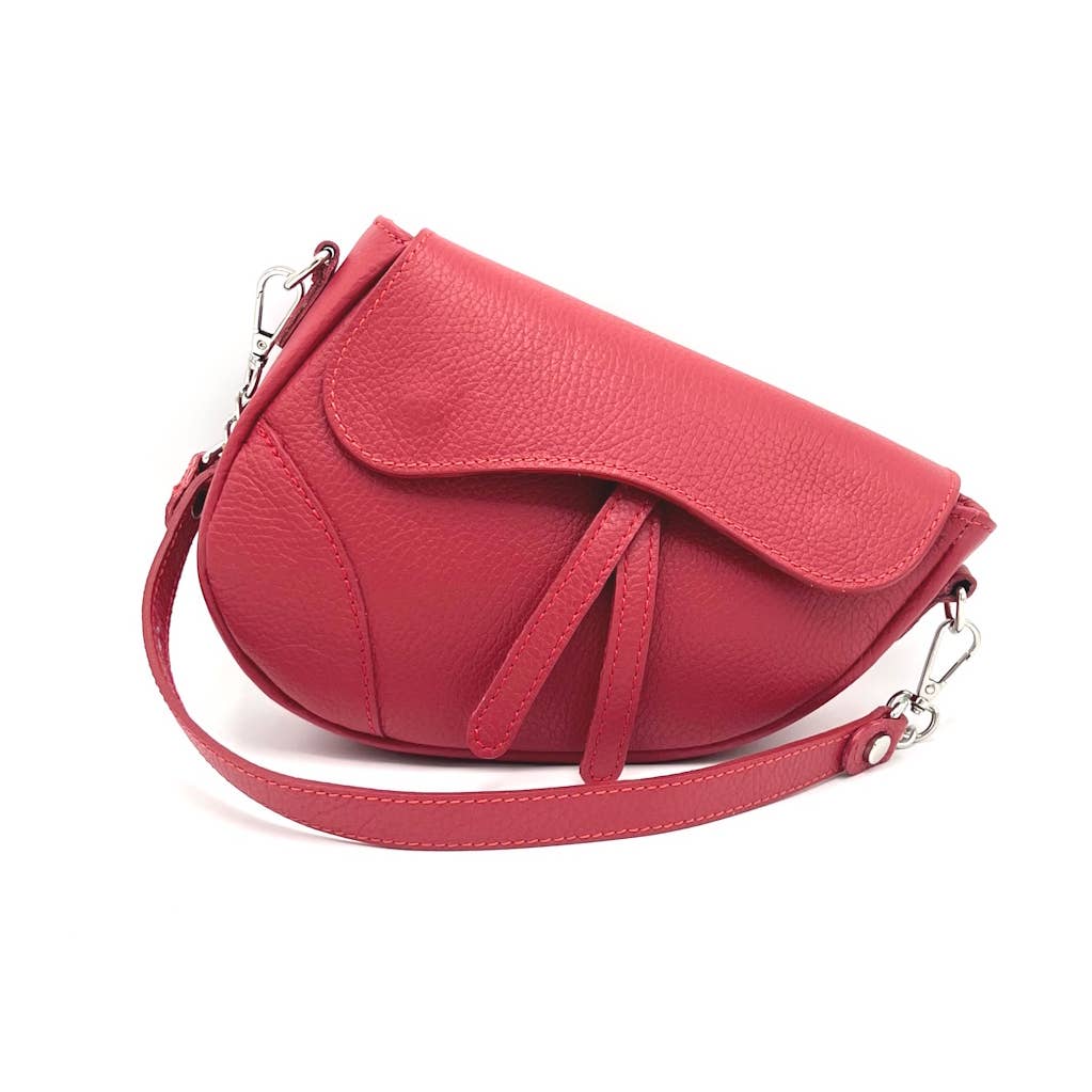 Suie Valentini srl - Wholesale Shoulder Bag - Women's - Genuine leather shoulder bag, Made in Italy, art. 1124368