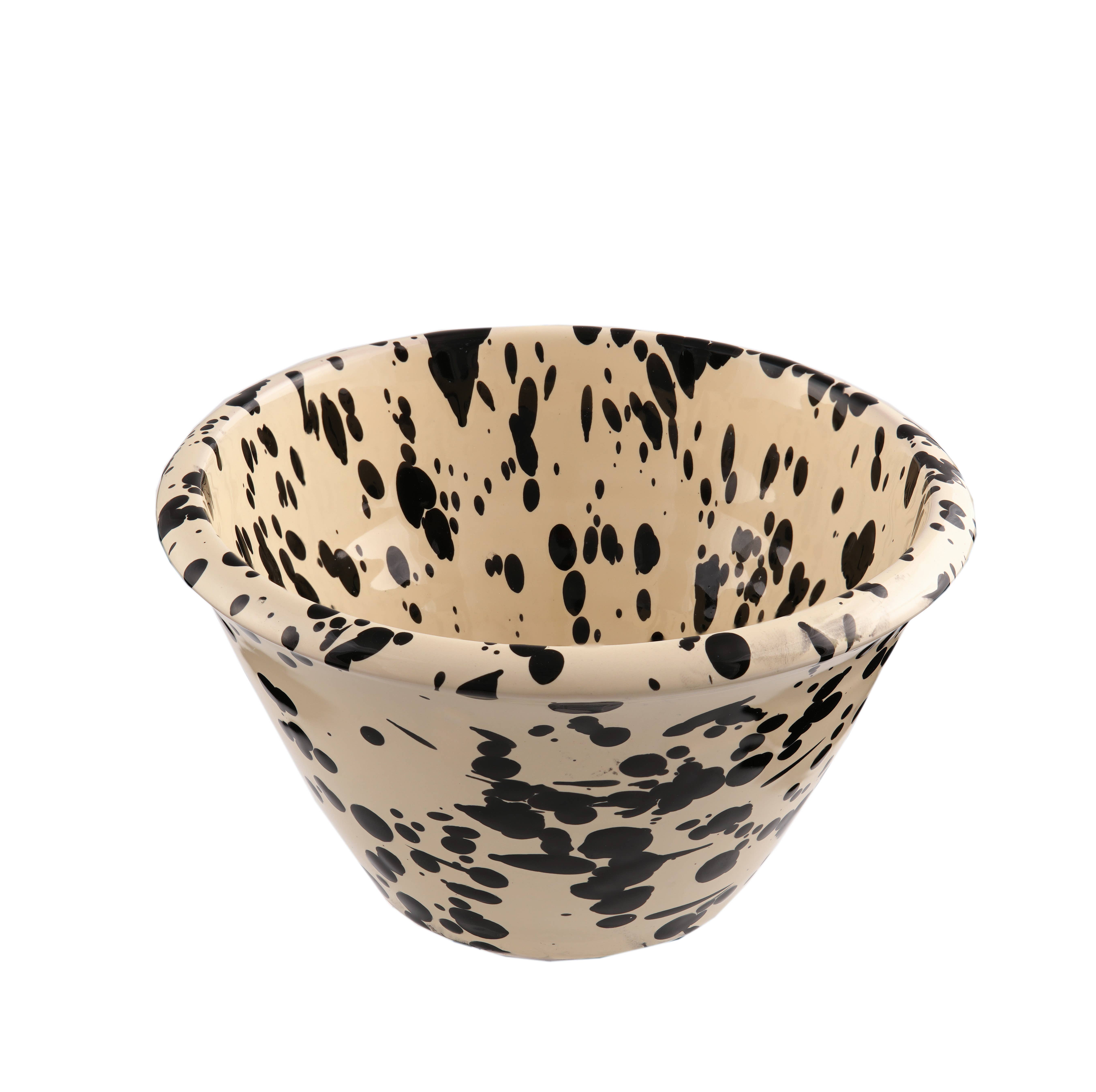 LOLIVA – Prato/tigela decorativa por atacado – Tigela de salada em terracota 15 cm - Linha Splasshed2