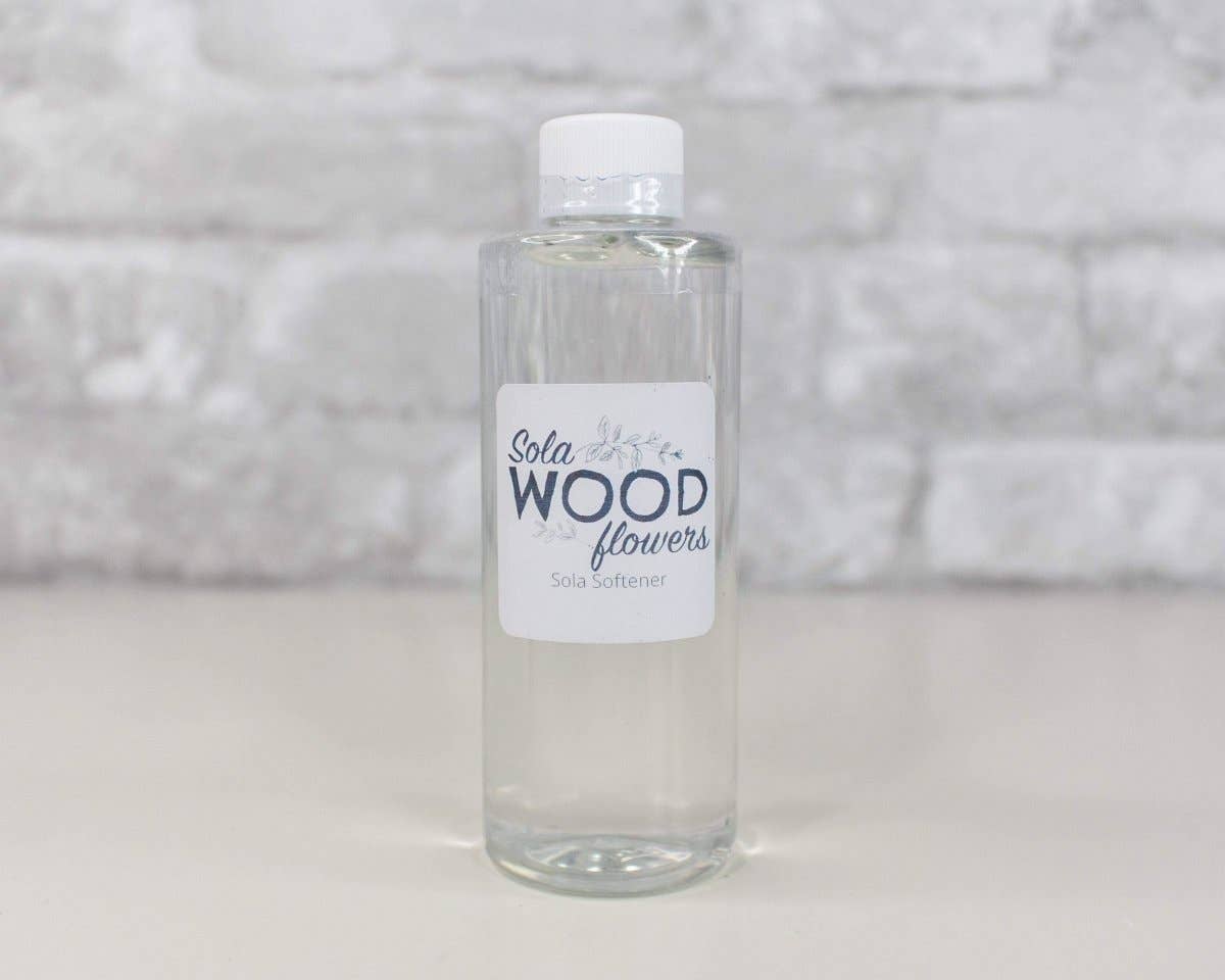Sola Wood Flowers - Wholesale DIY Craft Kit - Sola Softener - 4oz