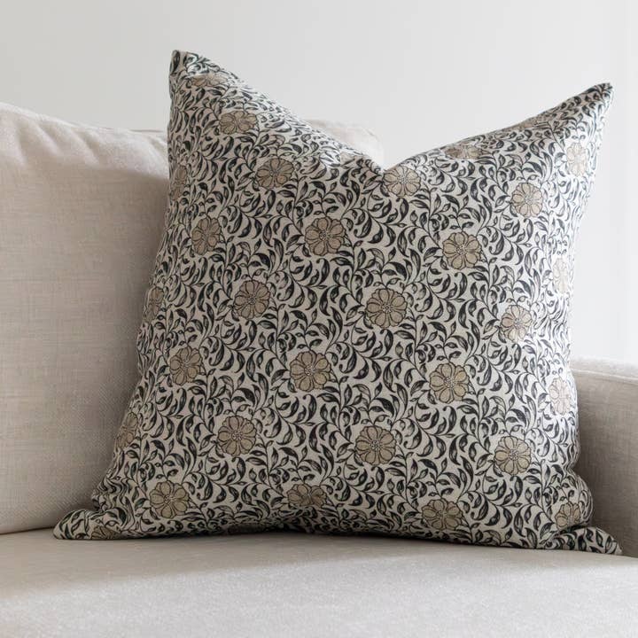 Hyggely - Wholesale Throw Pillow Cover - Fleur de Vie Floral Pillow Cover | Throw Pillow4