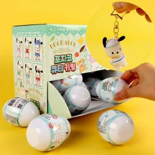 K-Wonderland – wholesale Nyckelringar - Dam – Sanrio Cute Pochacco Figurnyckelring Slumpmässig kapsellåda 1