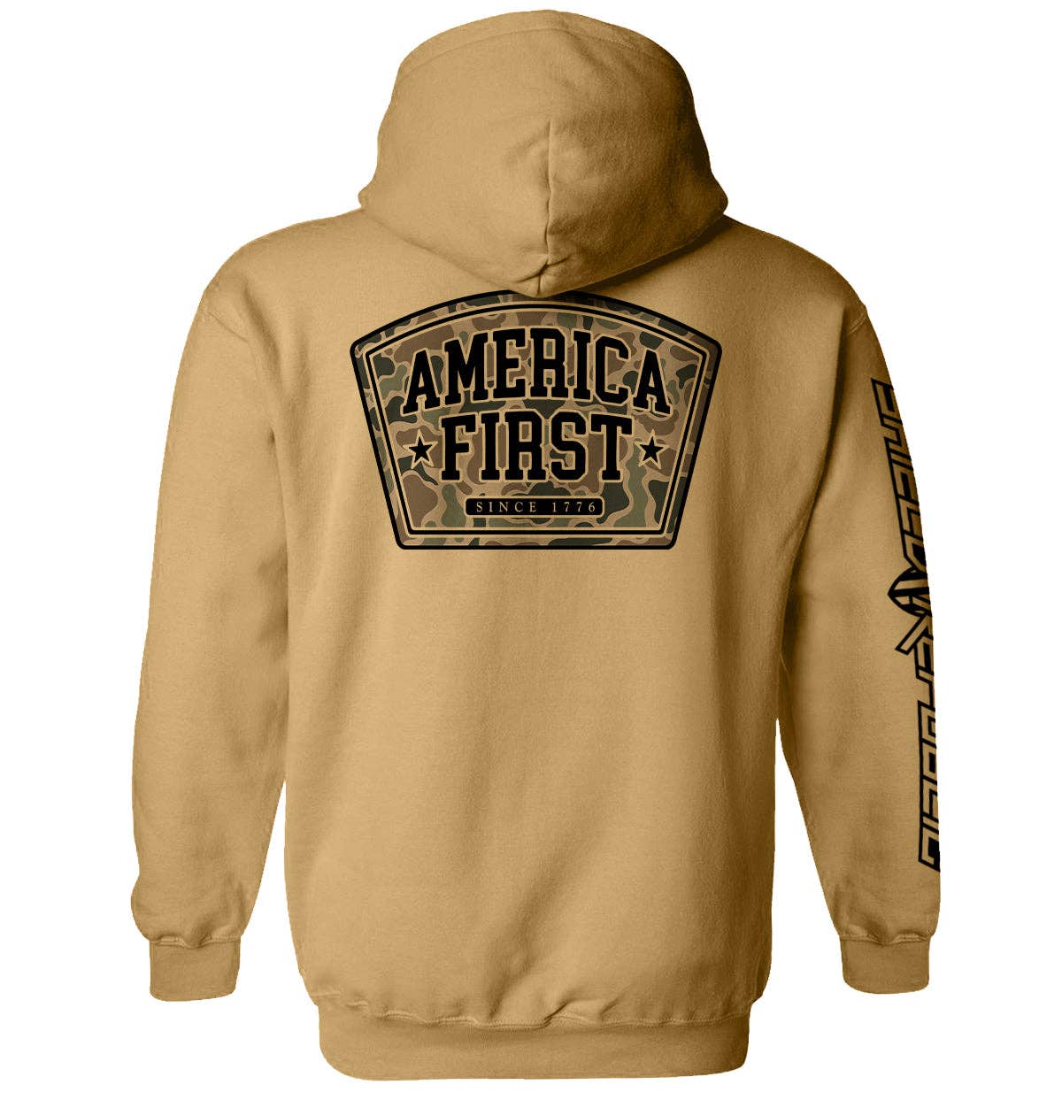 Shield Republic - Wholesale Screen Printed T-Shirt - Men's - America First Duck Camo6