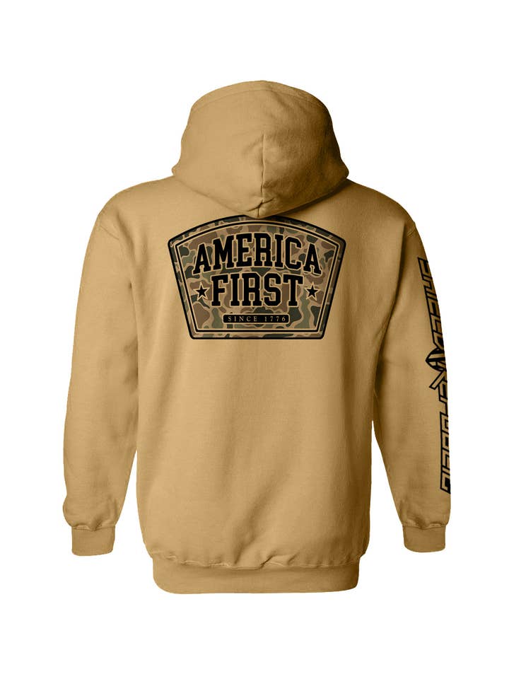 Shield Republic - Wholesale Screen Printed T-Shirt - Men's - America First Duck Camo6