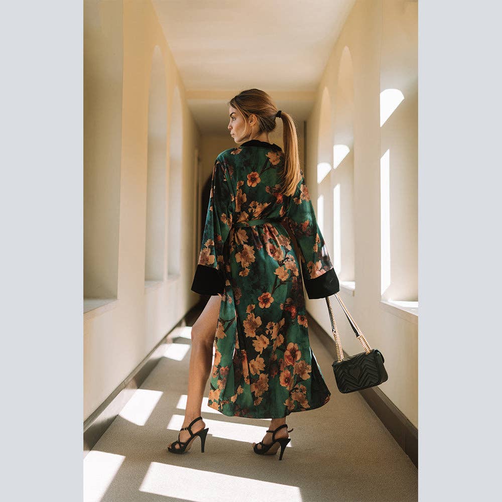 KIM+ONO - Wholesale Kimono - Women's - Azumi Long Kimono Wrap24