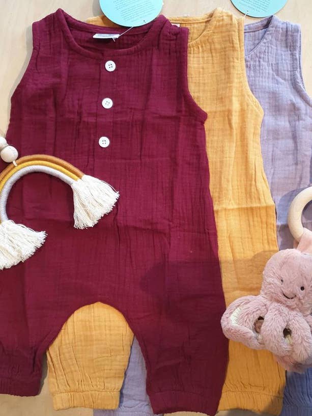 Rustic Romper for wholesale by Mama Siesta