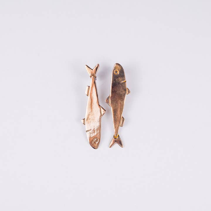 Warm House Designs - Wholesale Stud/Post Earrings - Sardine Earrings