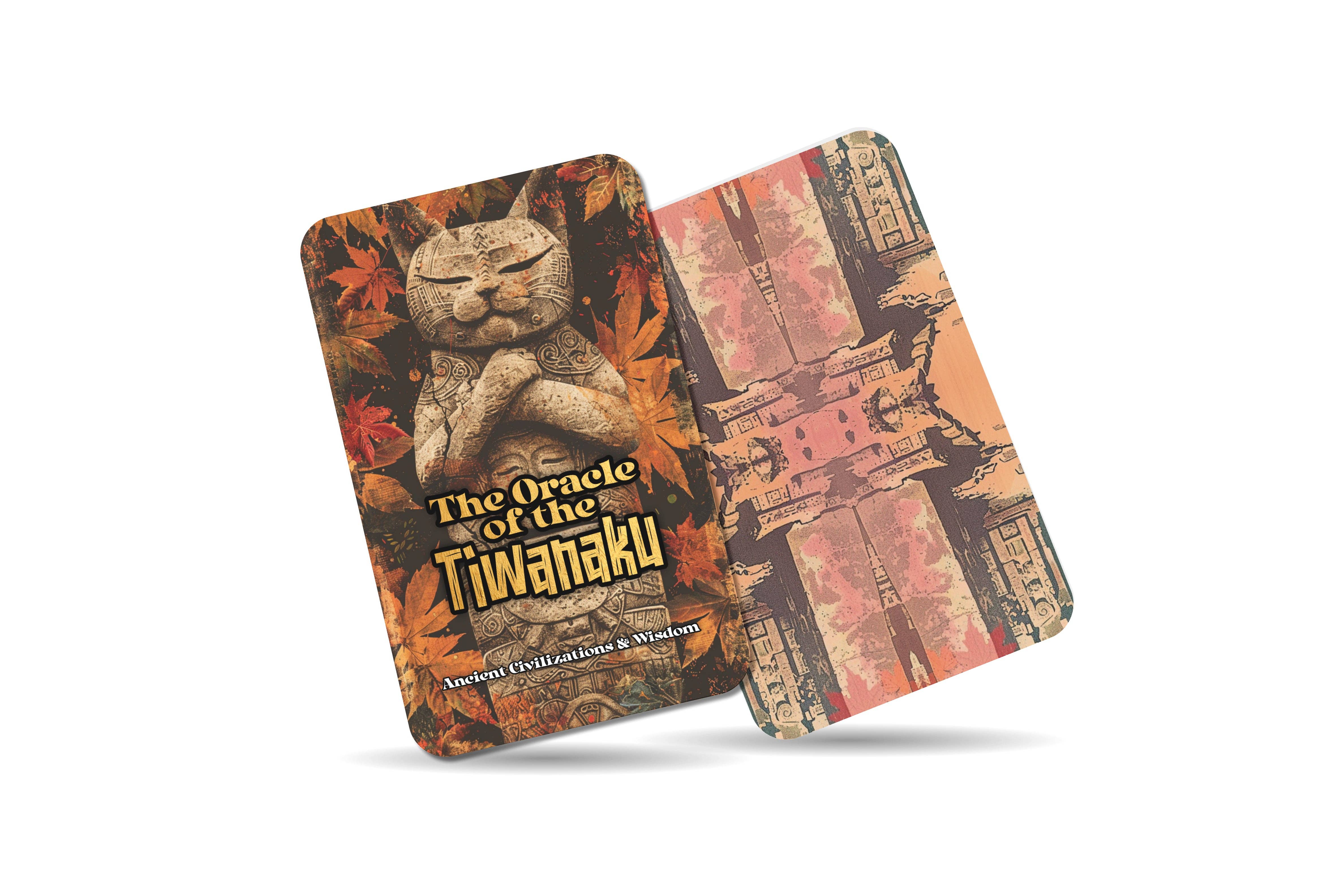 Ibiza Tarot USA - Wholesale Tarot Cards - Oracle of Tiwanaku: Lost Civilization Deck – 22 Cards9