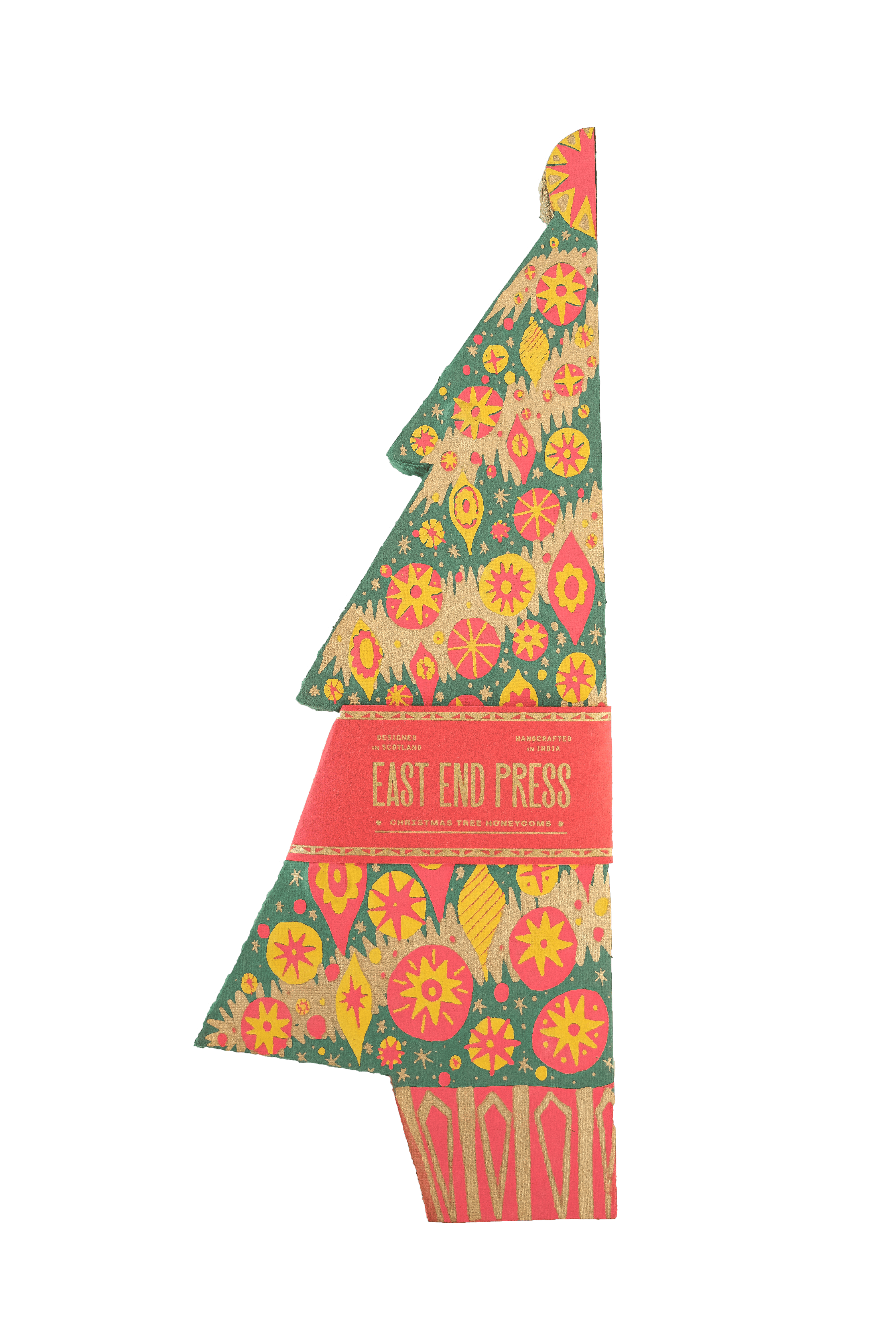 East End Press - Wholesale Christmas Decoration - Christmas Tree Honeycomb31