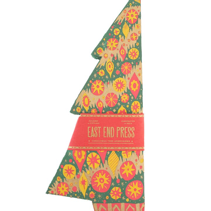 East End Press - Wholesale Christmas Decoration - Christmas Tree Honeycomb31