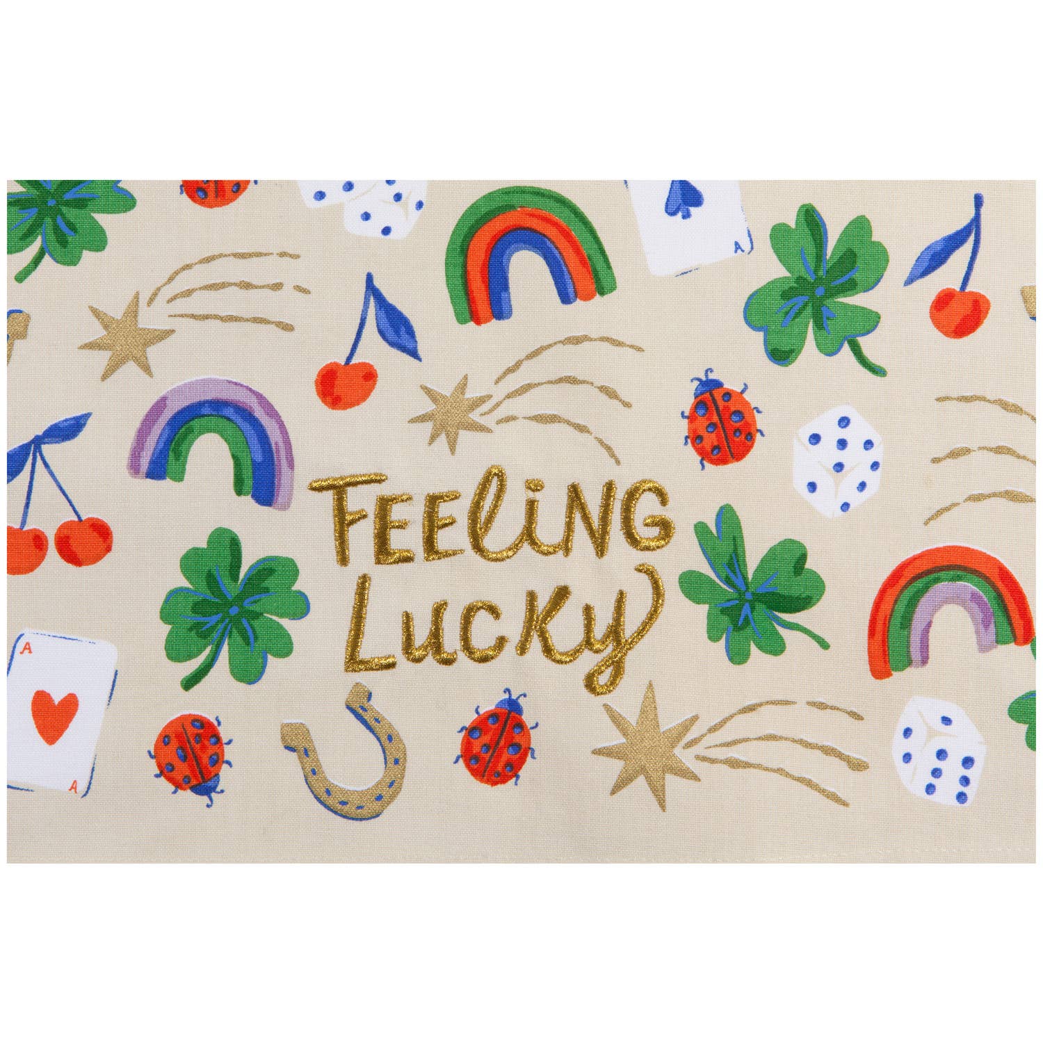 Danica Jubilee - Wholesale Tea Towel - Feeling Lucky Dishtowel1
