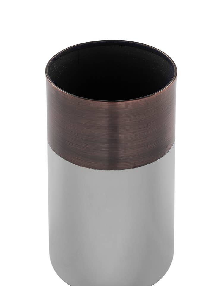 Vito/jarrón, acero inoxidable, bronce/h.20, d.10 para venta al por mayor de FINK Living