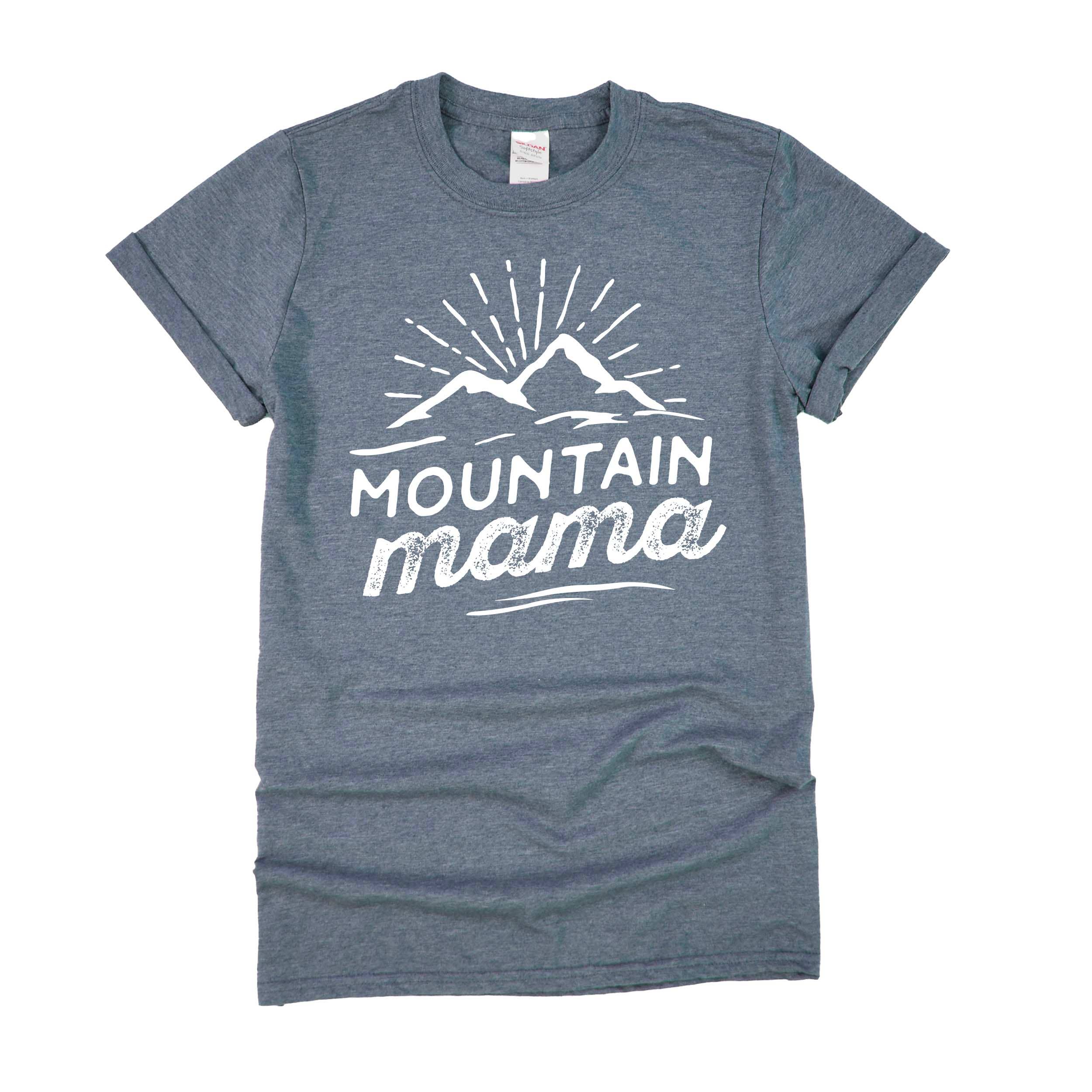 Sentinel Supply - Wholesale Screen Printed T-Shirt - Women's - Mountain Mama T-Shirt, Ladies Nature Tee0