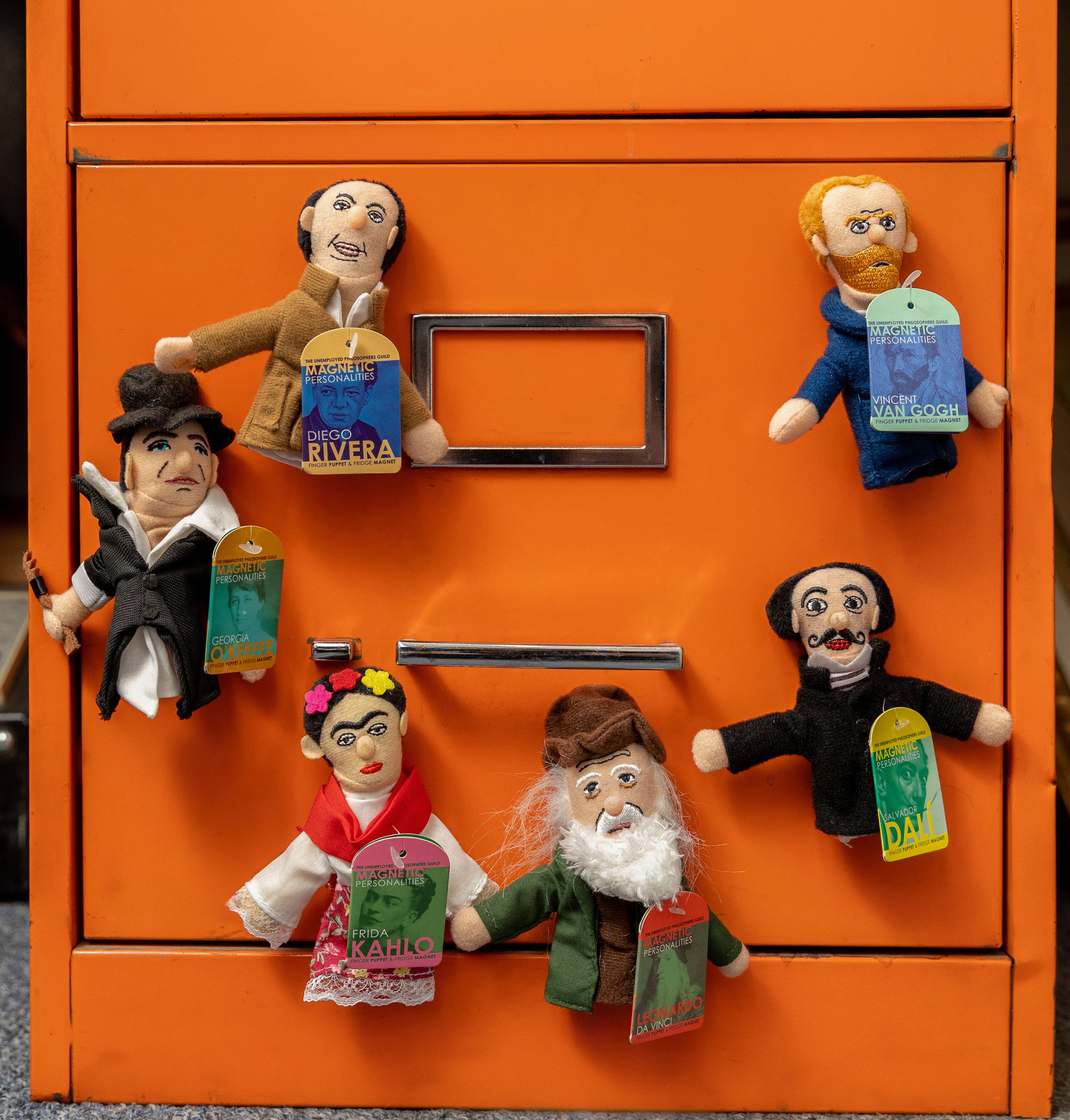 Unemployed Philosophers Guild – wholesale Fingerdocka - Barn och baby – Frida Kahlo fingerdocka1