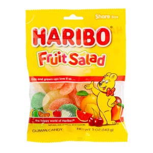 L&F Universal Goods - Wholesale Gummy - Haribo Fruit Salad Gummi Candy 12/5OZ