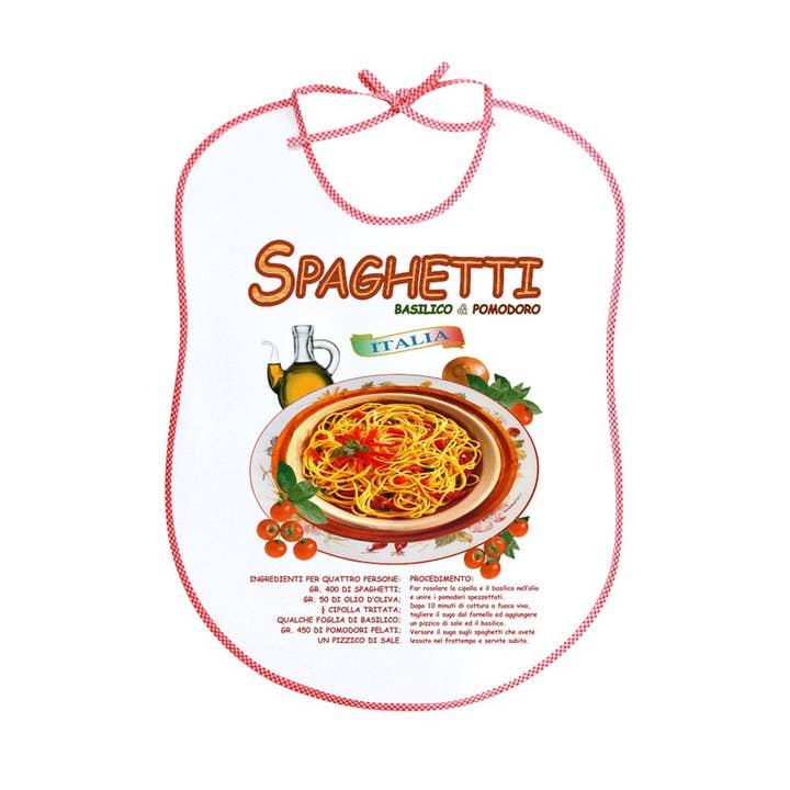 Almatex srl - Wholesale Apron - RECIPE line bib 45x60 cm with printed laces12