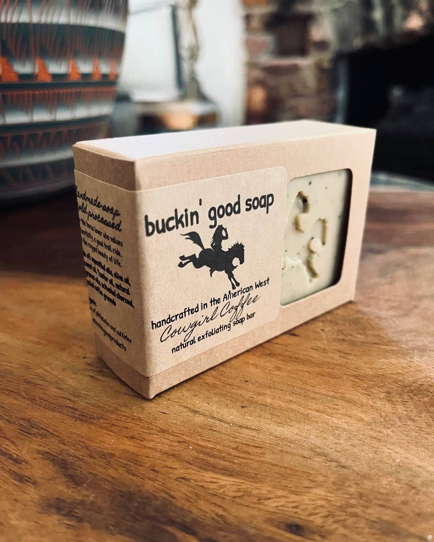 buckin’ good products - Wholesale Bar Soap - Soap Cowgirl Coffee (western decor, western boutique)