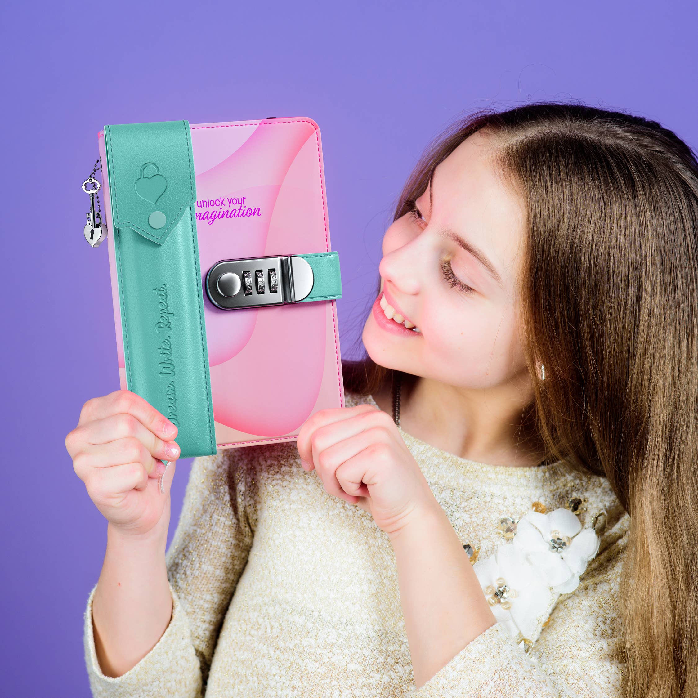 Dan&Darci – wholesale Journal/diary – Child – Secret Diary Set with Lock for Girls - Kids Locking Journal 6