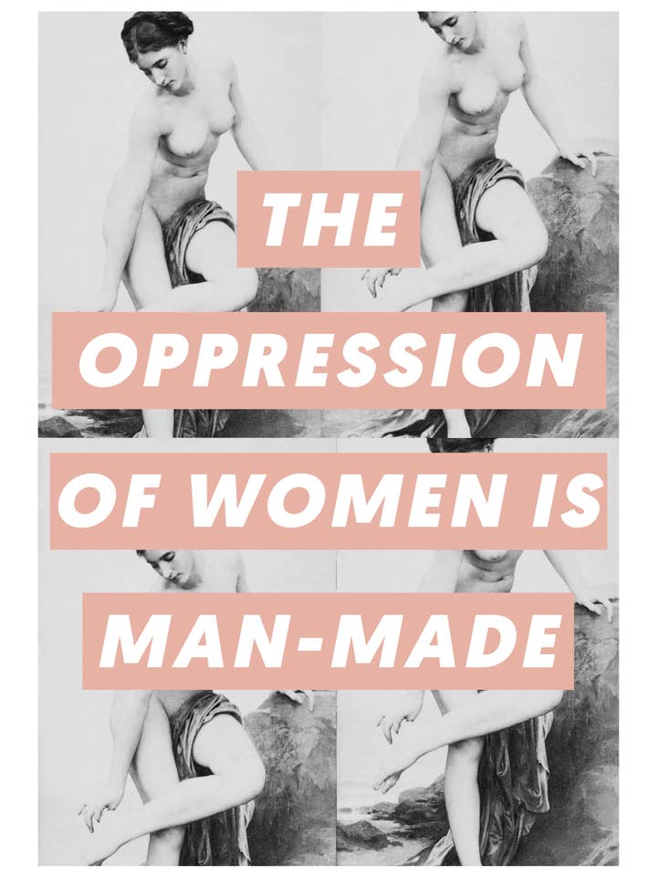 Impresión artística de la opresión de las mujeres para venta al por mayor de STUDIO DIMANCHE