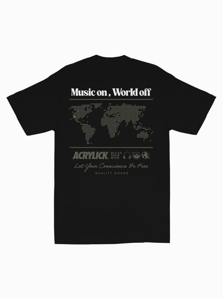 Music On Tee pour la vente par Acrylick