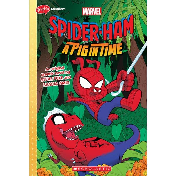Spider-Ham: A Pig In Time for wholesale by Scholastic