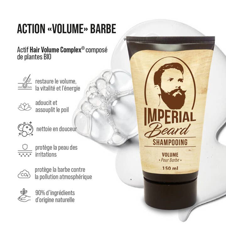 Imperial Beard – Großhandel Bartpflegeprodukte – Imperial Beard Volumen-Shampoo für Bart1