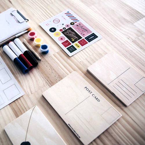 Make Me Iconic - Wholesale DIY Craft Kit - Kids - WOODEN TOY - POST BOX LETTERS CRAFT KIT13