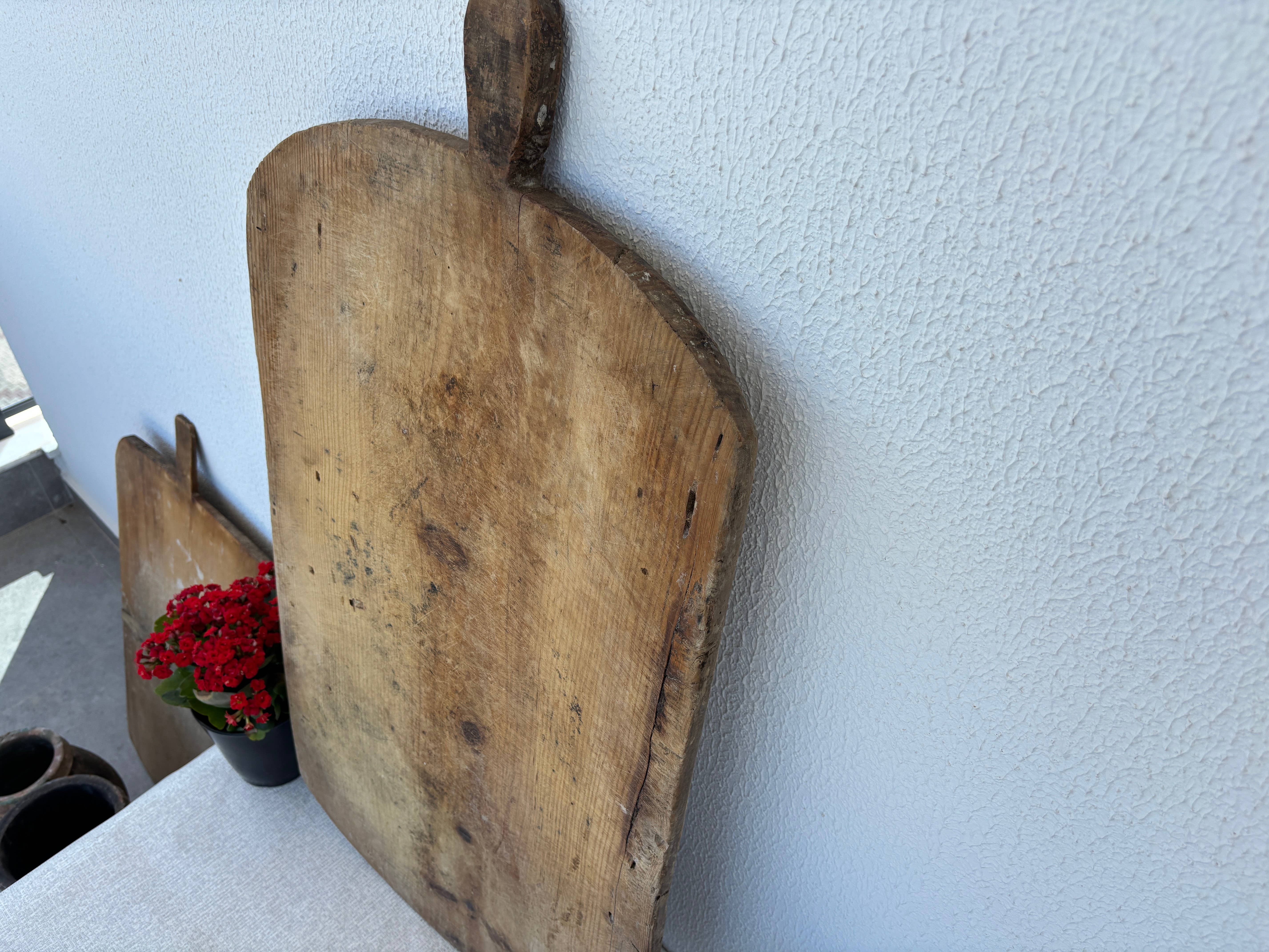 Rustic Remnents - Vente Planche à découper - Planche à pain antique anatolienne – Planche à découper turque rustique5