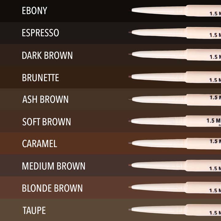 Moira Cosmetics - Wholesale Eyebrow Pencil/Filler - Precision Brow Pencil (007, Brunette)