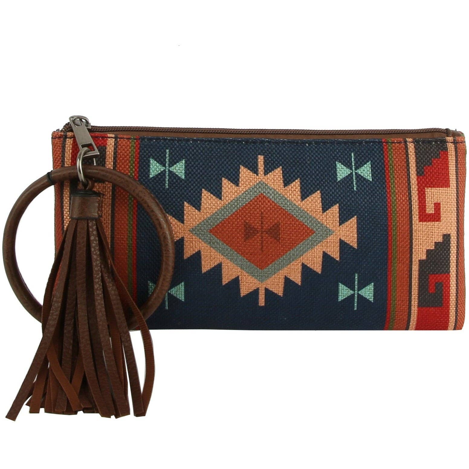 Handbag Factory Corp – Engroshandel Clutch - Dame – Aztec Clutch Wristlet Kvinder Tegnebog Aften Bag1