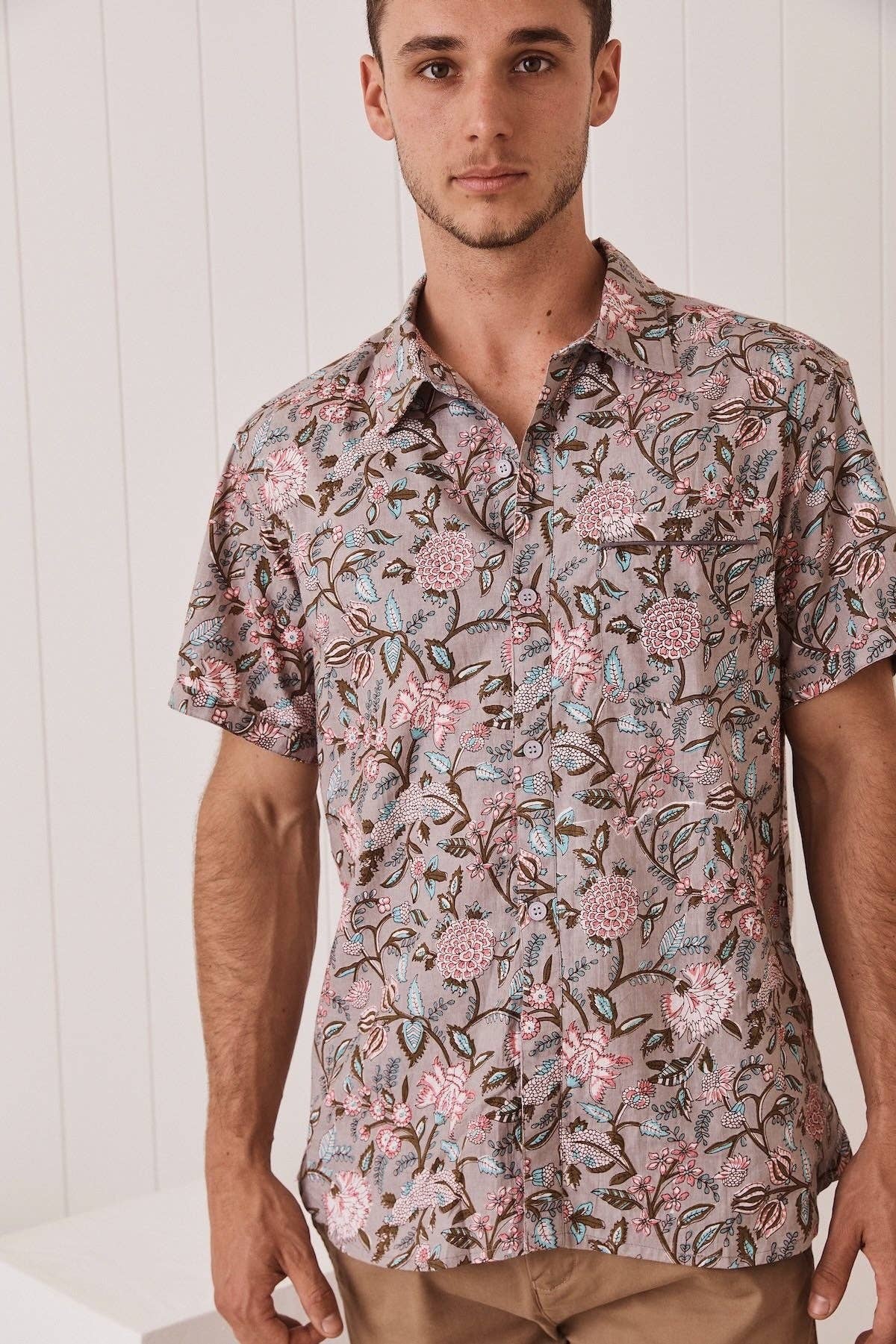 Men's Shirt - Lavender for wholesale on Faire