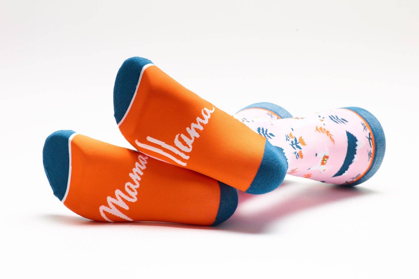 Woven Pear - Vente Chaussettes – femme - Chaussettes mi-mollet, Mama Llama1