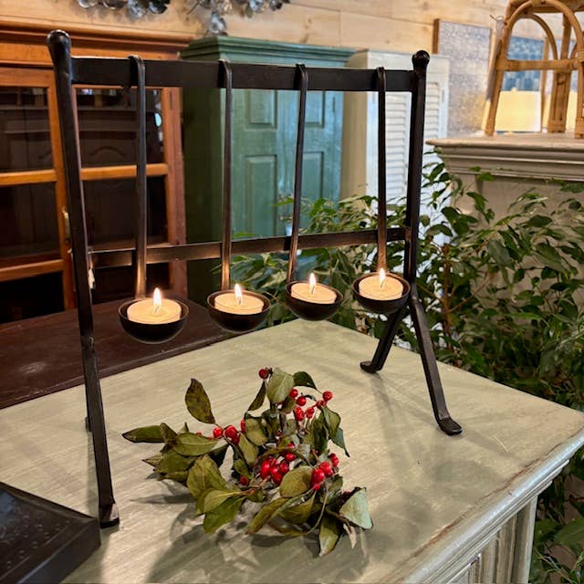 Asia West - Wholesale Candle Holder - Candle Holder-Iron-Tealights0
