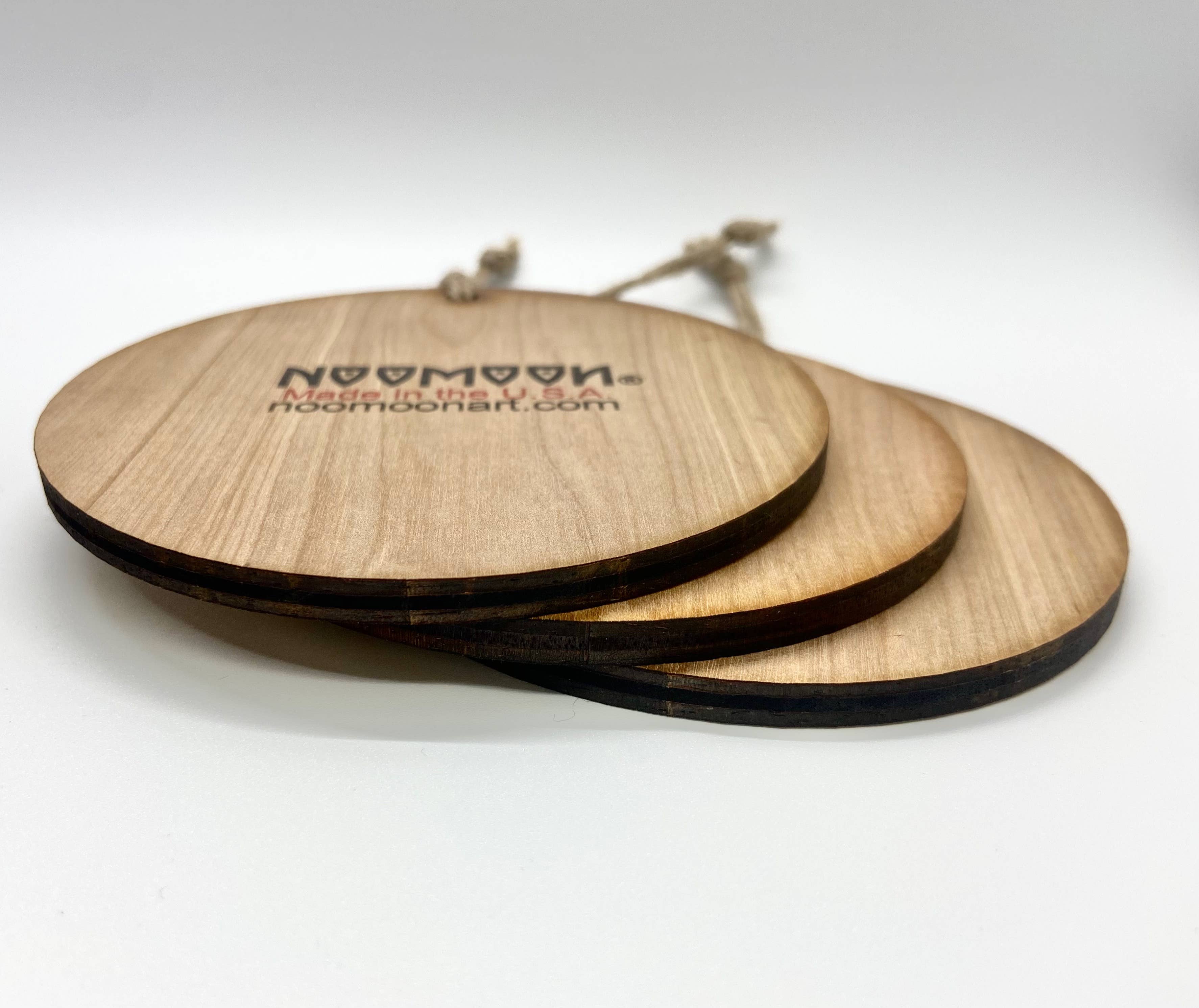 Noomoon - Wholesale Ornament - Twilight Sky and Pine Trees "Your State" Wood Ornament3