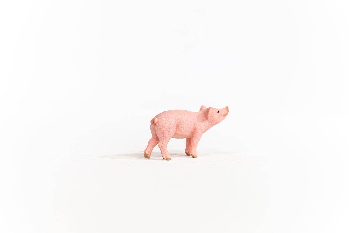 Schleich - Wholesale Figurine Toy - Kids - Piglet Farm Animal Toy3