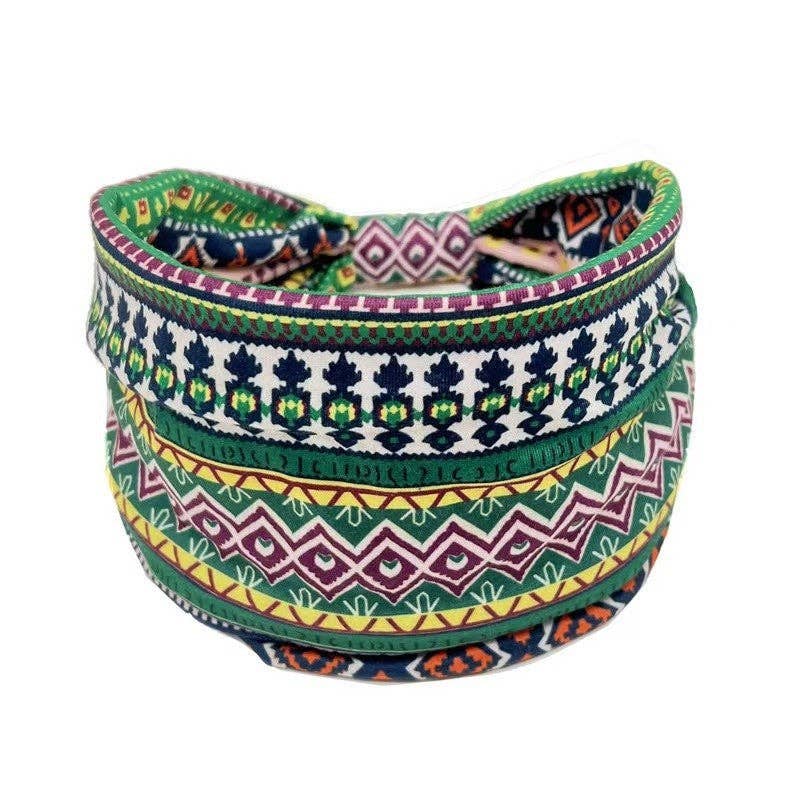 ShieldChic - Wholesale Fashion Headband - Women's - Printed Knot Elastic Headband3