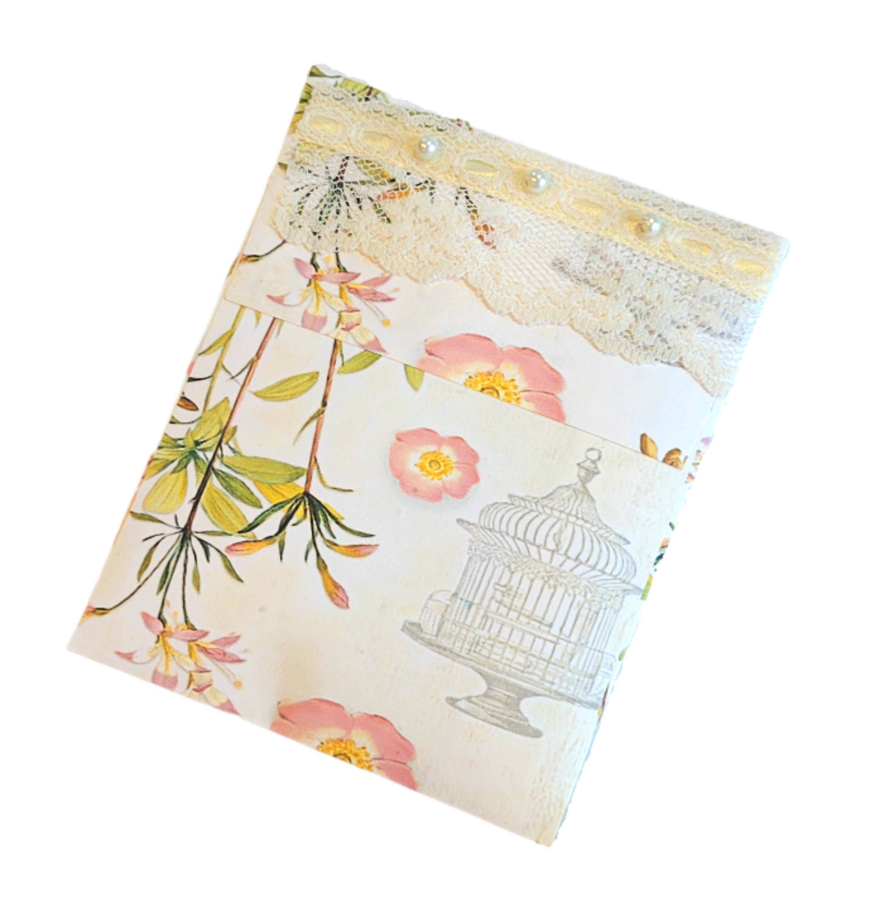 Chic Brico - Wholesale Sachet - Pearls & Lace Eucalyptus Scented Drawer, Closet & Car Sachets, Large Size 4" x 5", 3-Pack3