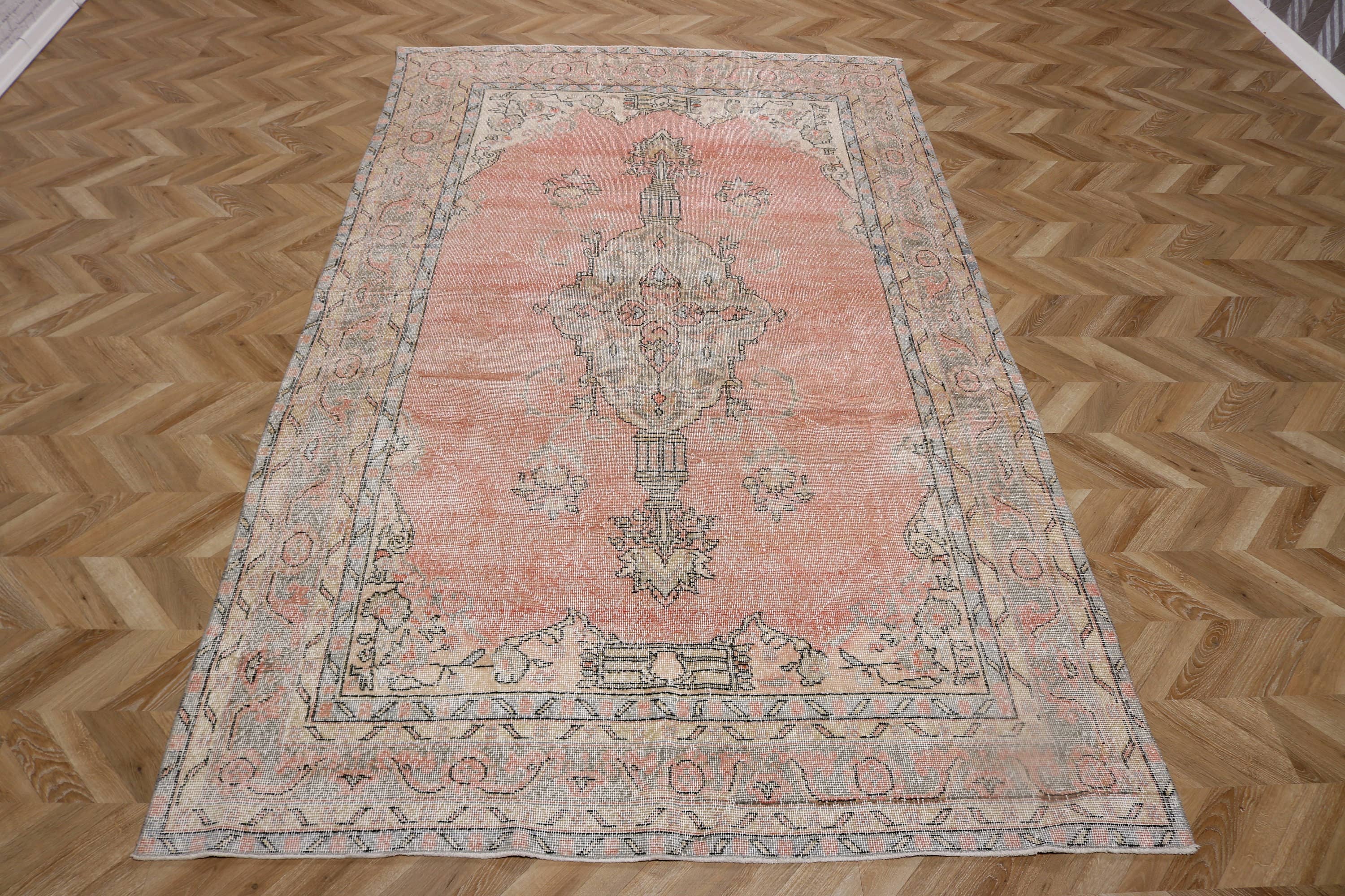 The Loom Wholesale - Wholesale Area rug - Turkish Vintage Antique Oushak Wool Rug for Living Room1