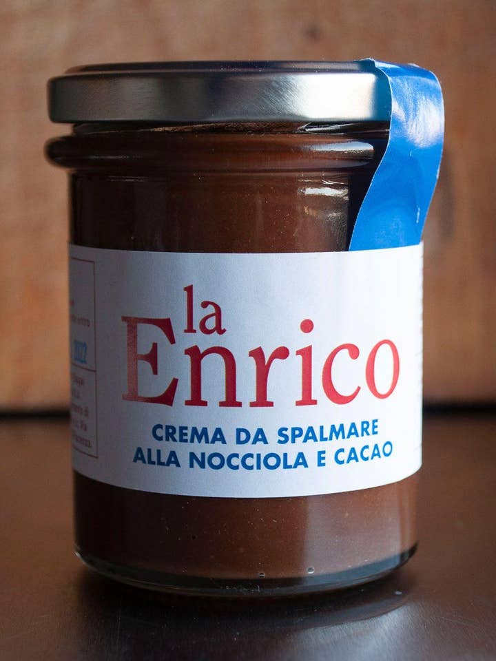 La Enrico — Hazelnut and cocoa spread for wholesale by Bagai Cioccolato