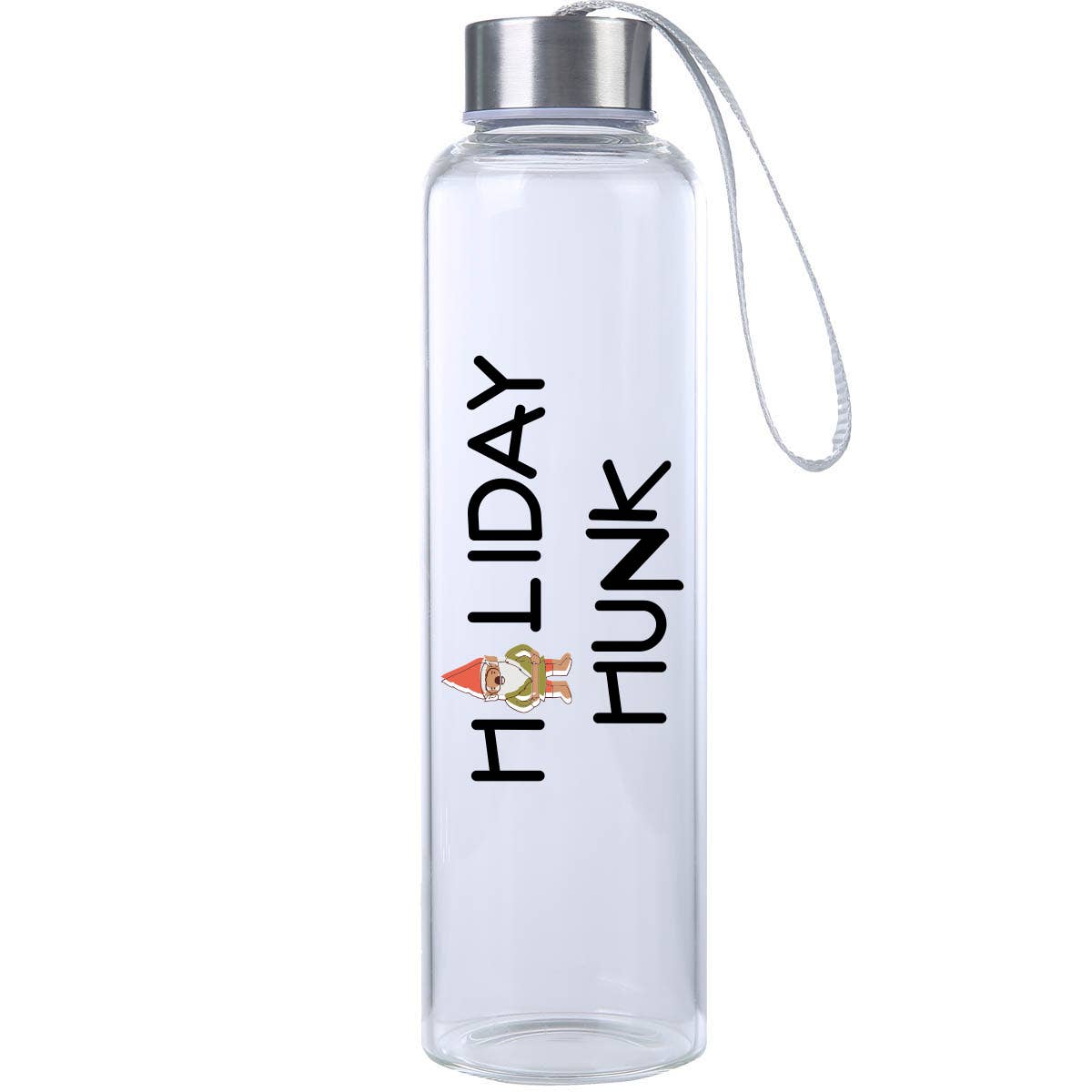 Made2Order - Wholesale Water Bottle - Christmas Holiday Glass Water Bottle9