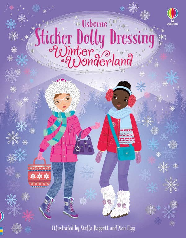 HarperCollins - Wholesale Coloring & Activity Book - Kids & Baby - Sticker Dolly Dressing Winter Wonderland : Usborne0