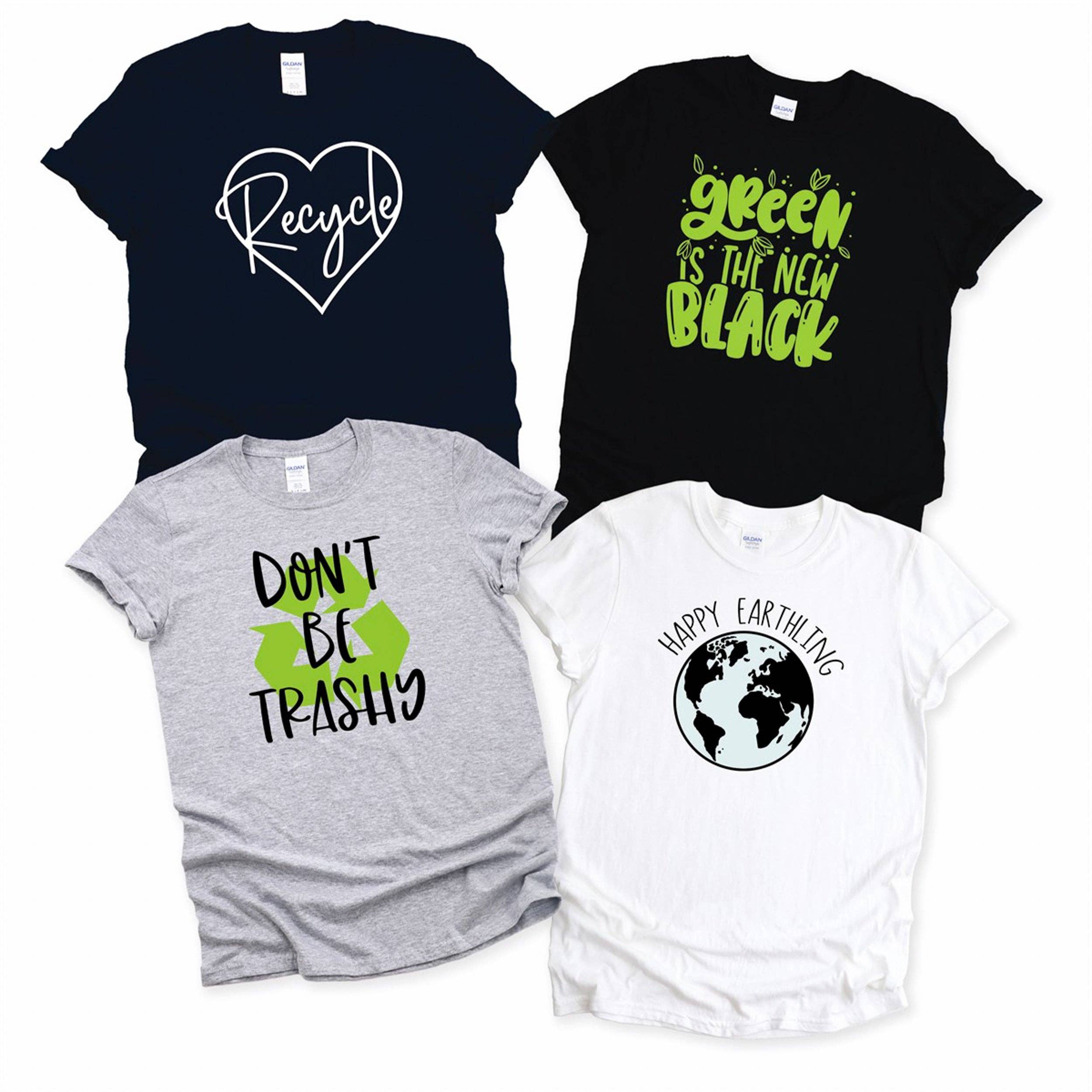 Peach Closet - Wholesale Screen Printed T-Shirt - Women's - Happy Earthling Tee1