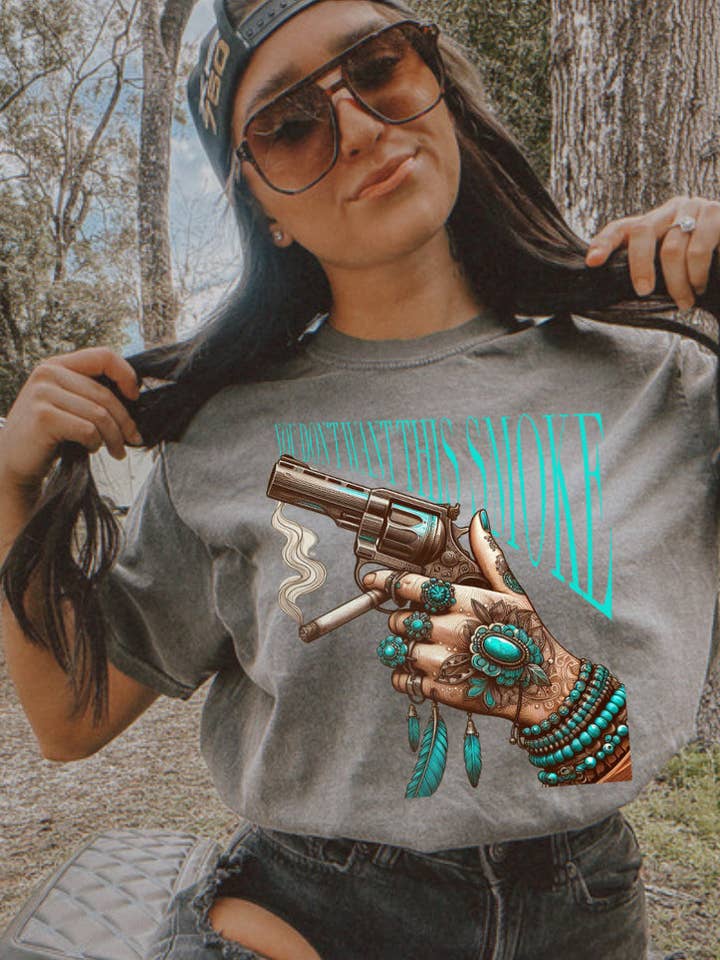 Don’t Want This Smoke Comfort Colors Tee for wholesale by Twisted Iron Wholesale