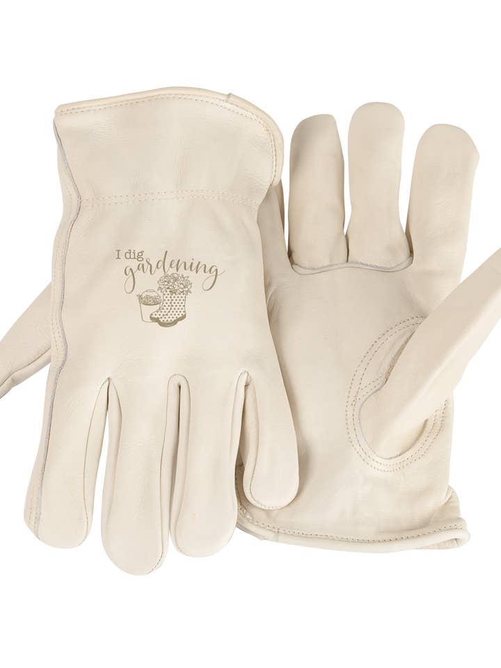 Ich liebe Gartenarbeit - Handschuhe - Ungefüttert - Weiß für den Großhandel von Dexsa