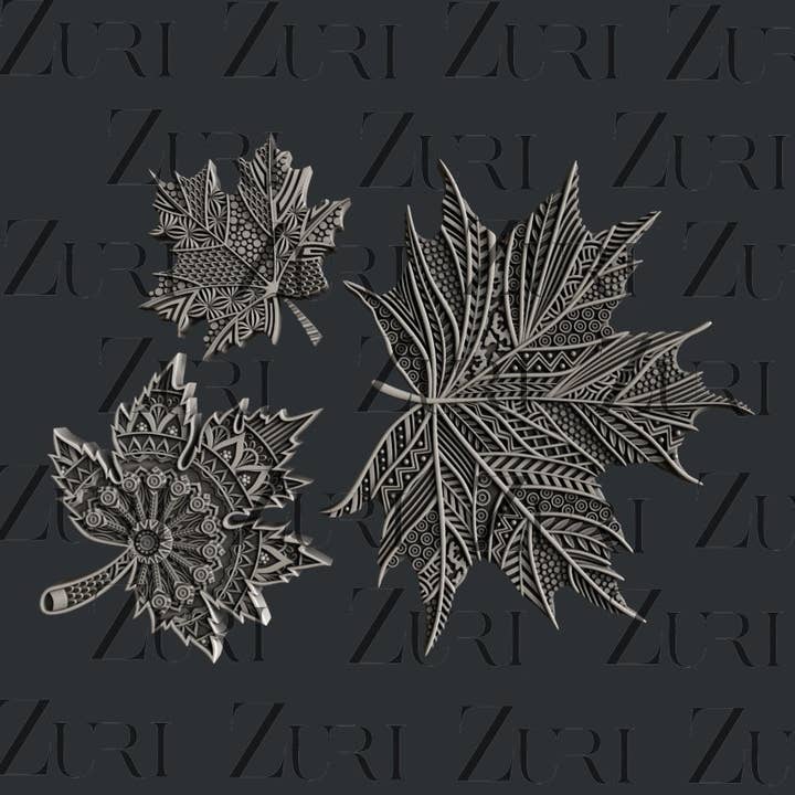 Ornate Leaves for wholesale by Zuri Designs