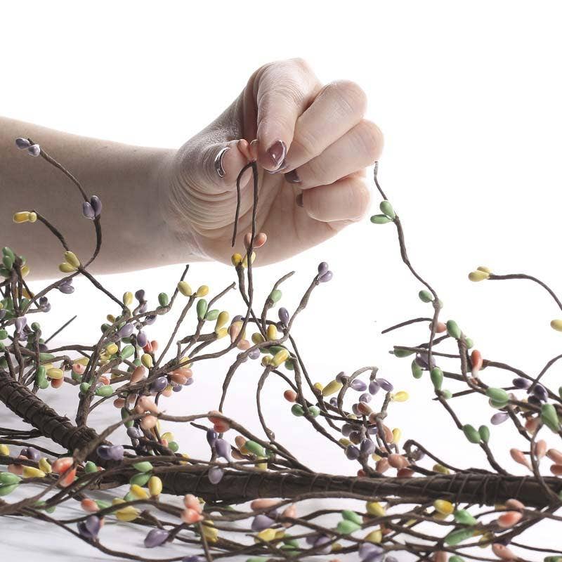 Factory Direct Craft - Wholesale Bunting/Garland - 56" Spring Pip Berry Garland  - Select Color1