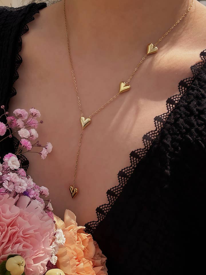 Collier en acier inoxydable 224AQ144 pour la vente par BYREN | ÉLINE L'ATELIER